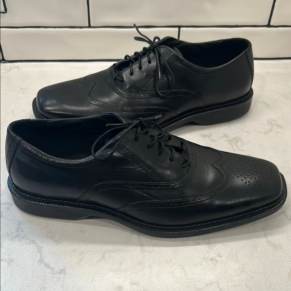 Red Wing Baxter 4790 Oxfords Black Wing Tip Leather Size 11